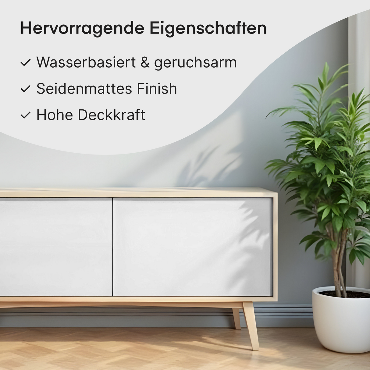 GRUNDMANN Holzfarbe & Wetterschutzfarbe: 4-in-1 Holzanstrich inkl. Grundierung