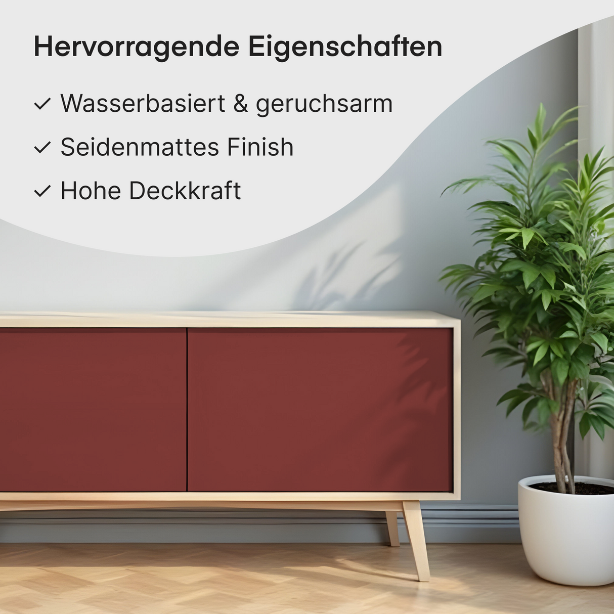 GRUNDMANN Holzfarbe & Wetterschutzfarbe: 4-in-1 Holzanstrich inkl. Grundierung