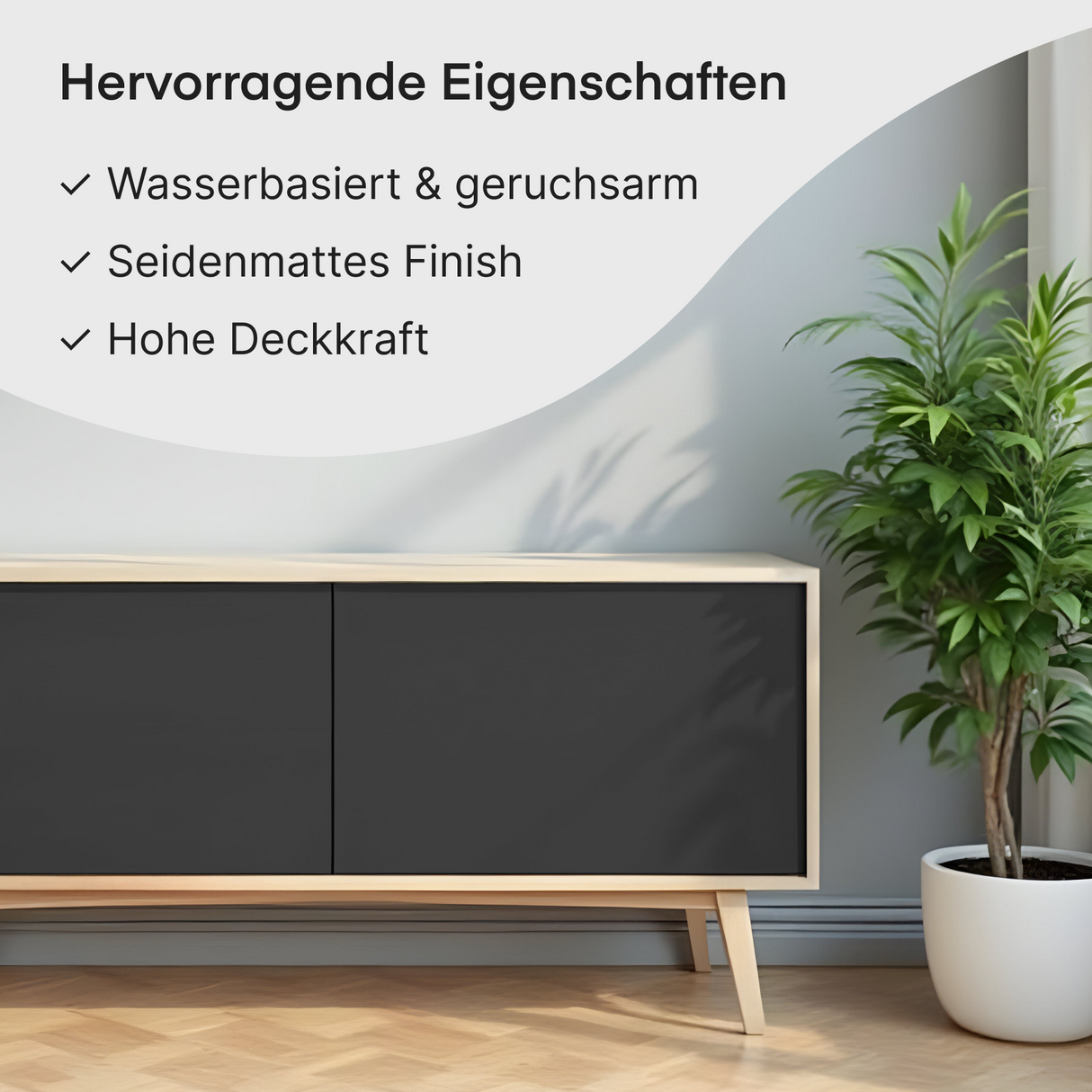 GRUNDMANN Holzfarbe & Wetterschutzfarbe: 4-in-1 Holzanstrich inkl. Grundierung