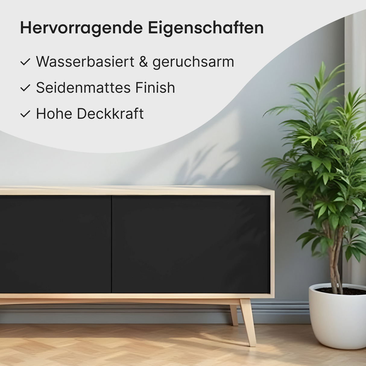 GRUNDMANN Holzfarbe & Wetterschutzfarbe: 4-in-1 Holzanstrich inkl. Grundierung