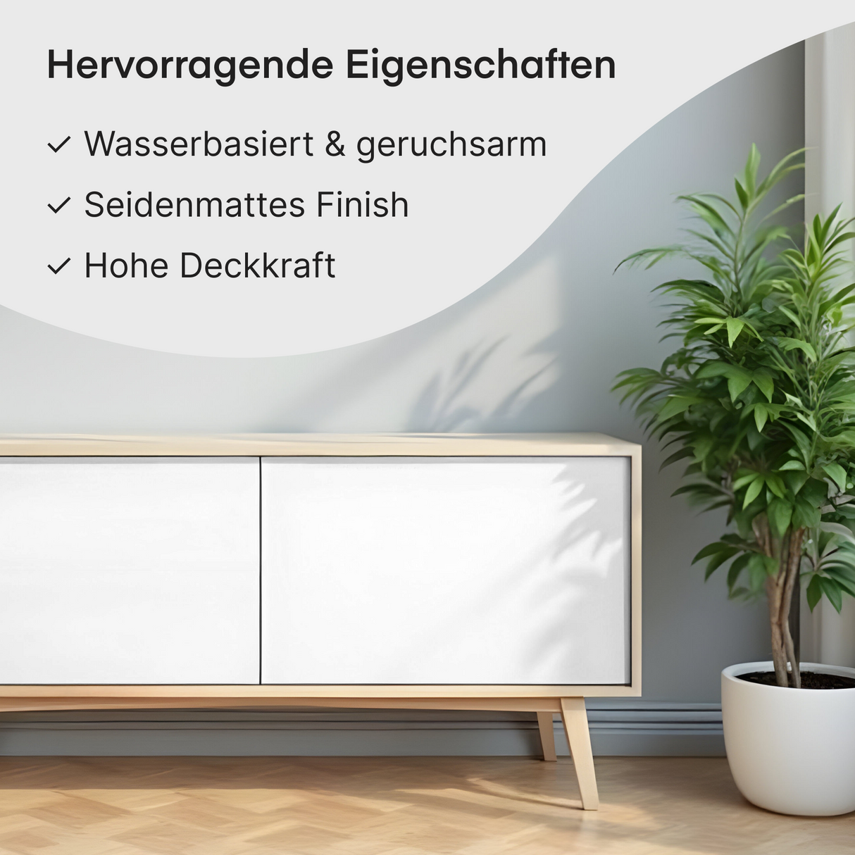 GRUNDMANN Holzfarbe & Wetterschutzfarbe: 4-in-1 Holzanstrich inkl. Grundierung