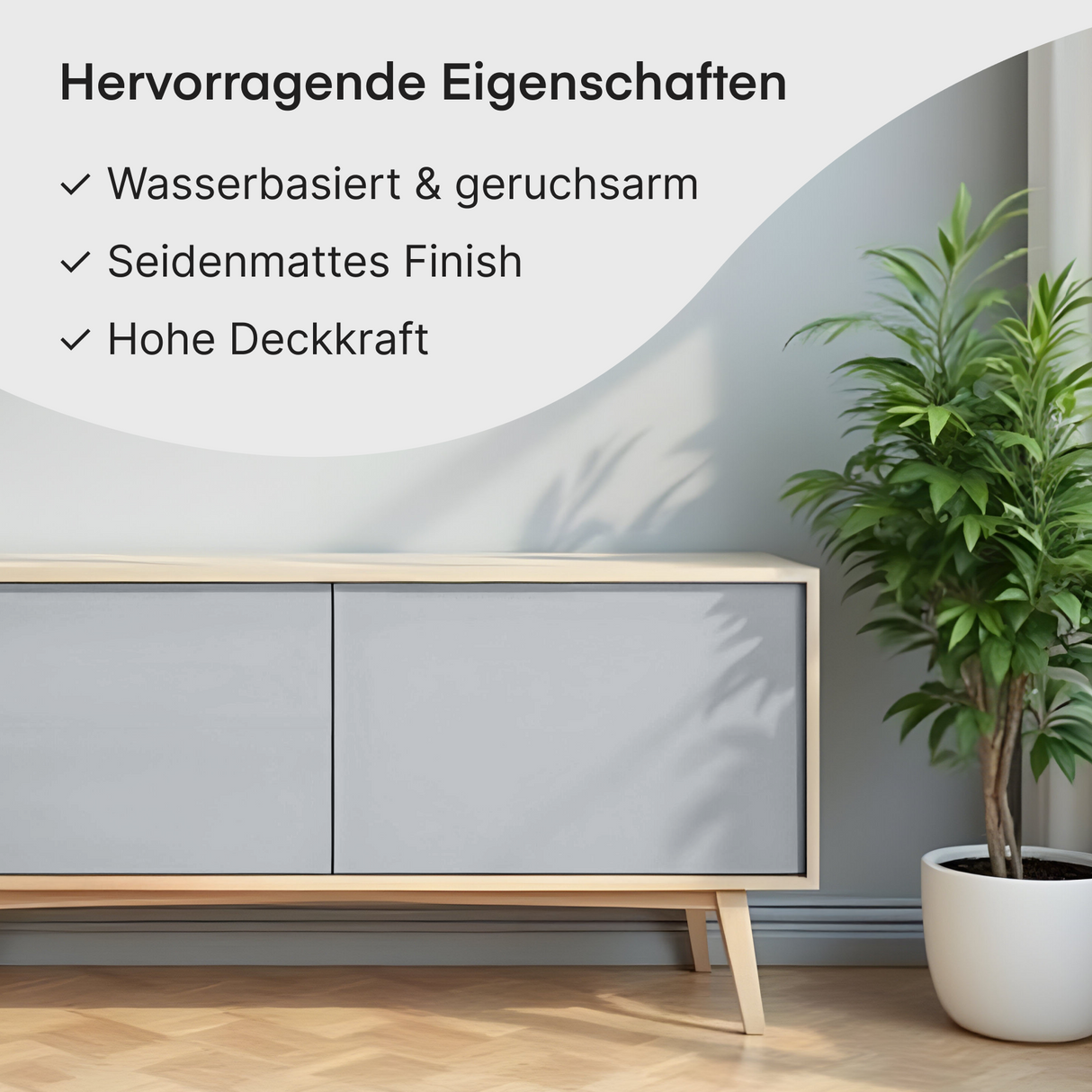 GRUNDMANN Holzfarbe & Wetterschutzfarbe: 4-in-1 Holzanstrich inkl. Grundierung