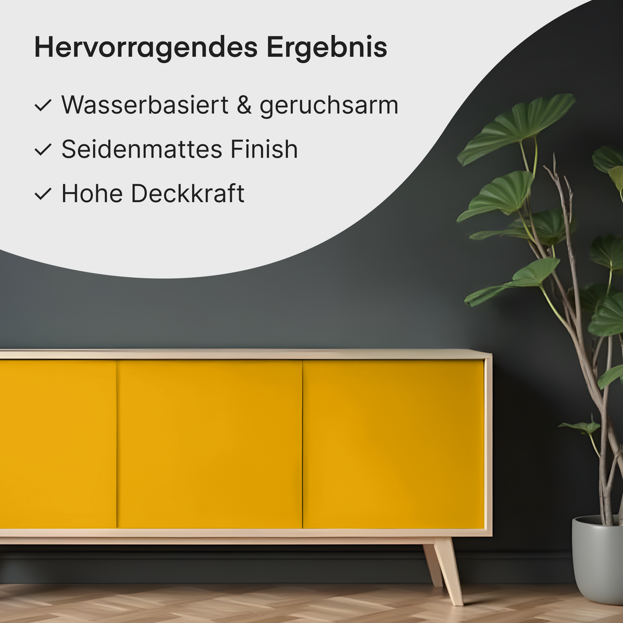 GRUNDMANN Acryllack: Premium 4-in-1 Lack, Buntlack und Möbelfarbe