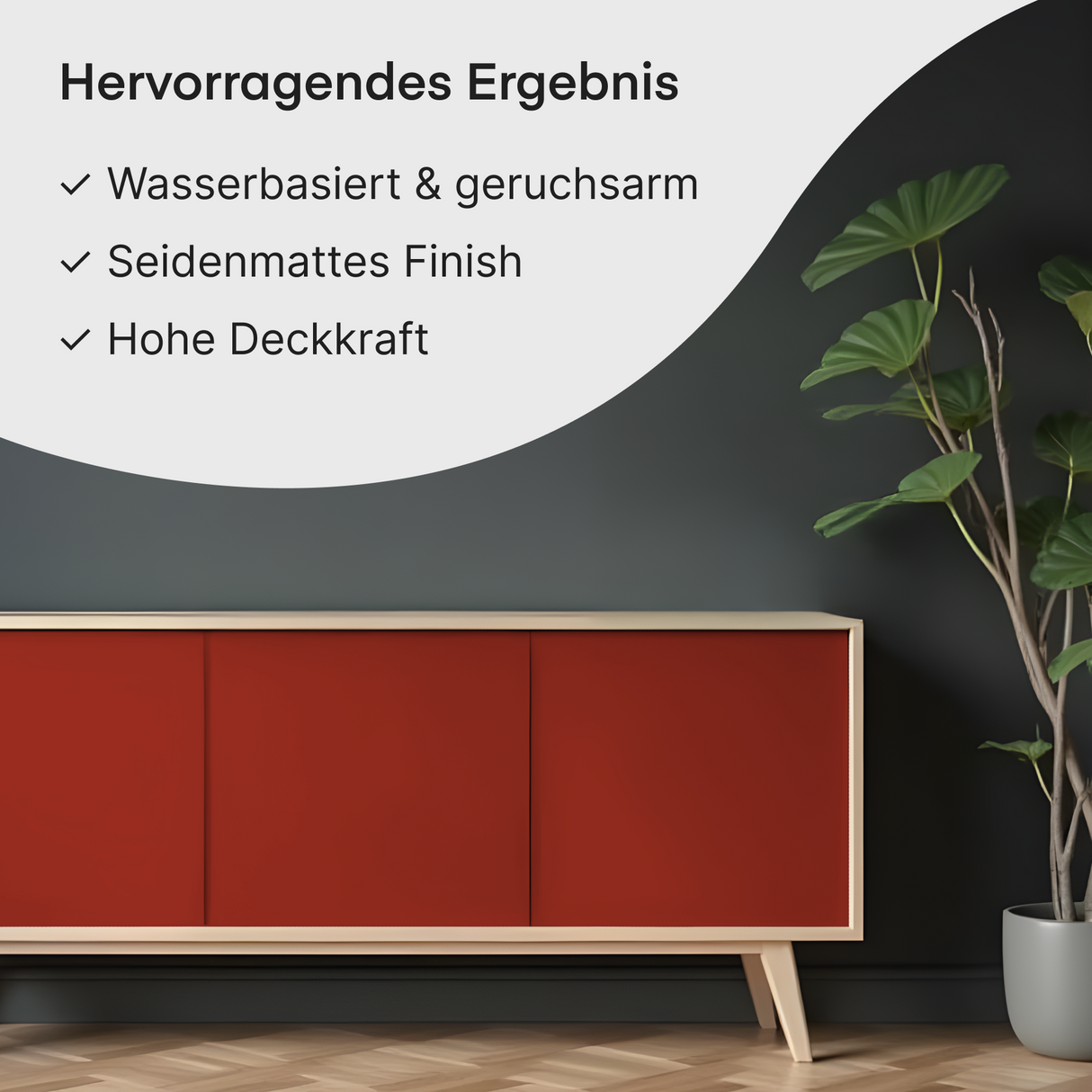 GRUNDMANN Acryllack: Premium 4-in-1 Lack, Buntlack und Möbelfarbe