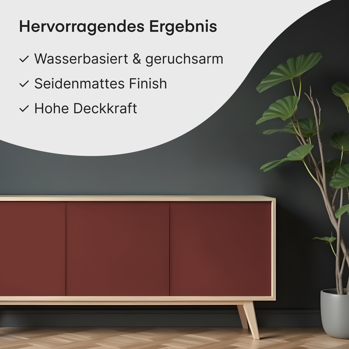 GRUNDMANN Acryllack: Premium 4-in-1 Lack, Buntlack und Möbelfarbe