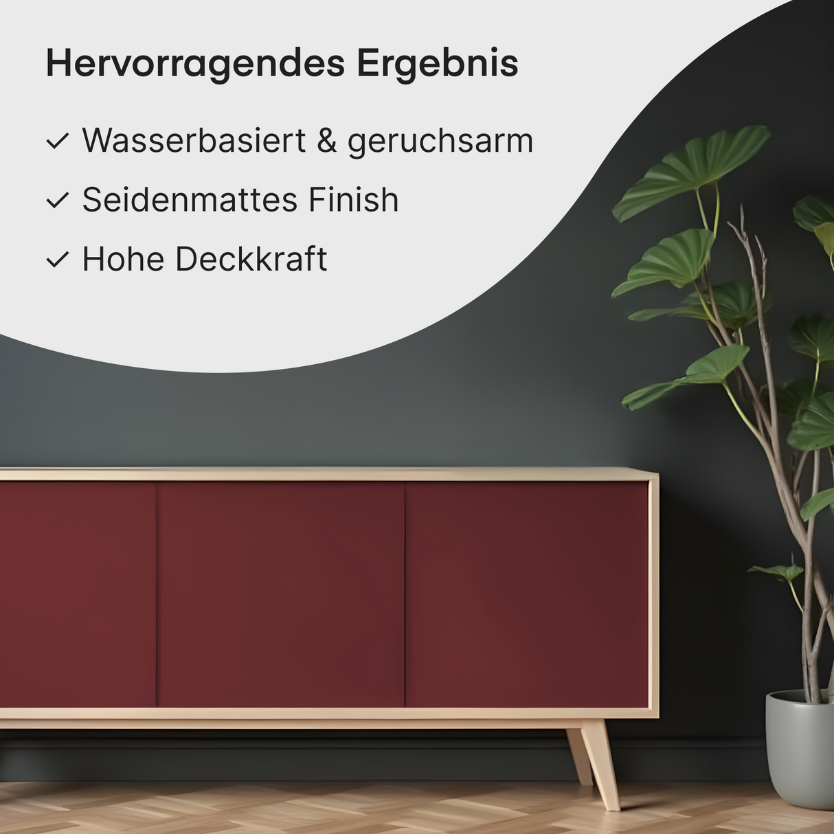 GRUNDMANN Acryllack: Premium 4-in-1 Lack, Buntlack und Möbelfarbe