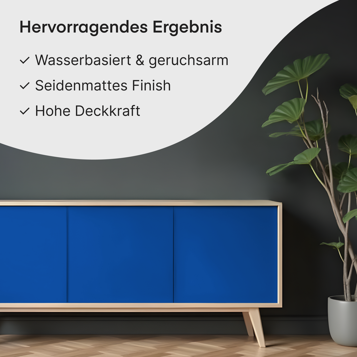 GRUNDMANN Acryllack: Premium 4-in-1 Lack, Buntlack und Möbelfarbe