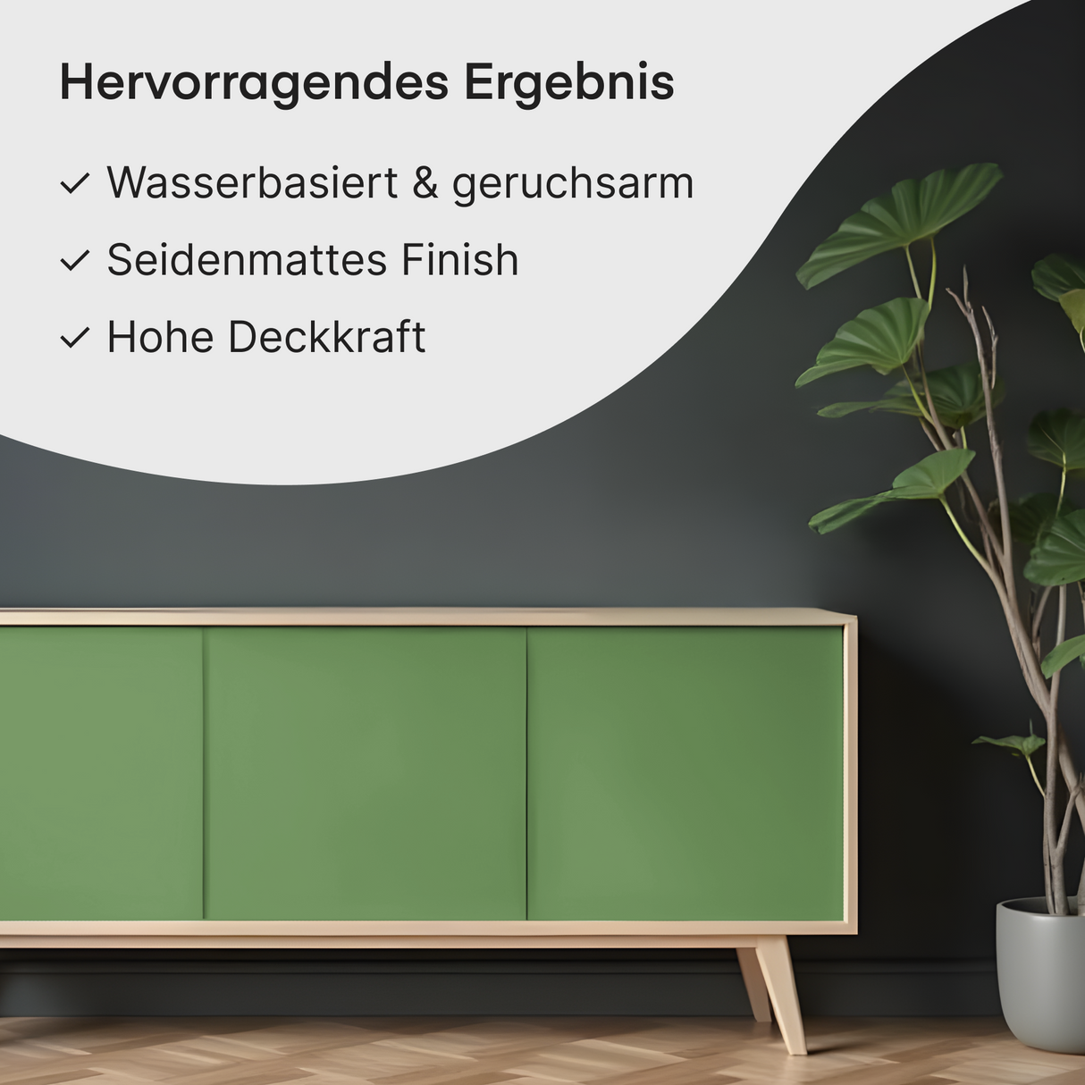 GRUNDMANN Acryllack: Premium 4-in-1 Lack, Buntlack und Möbelfarbe