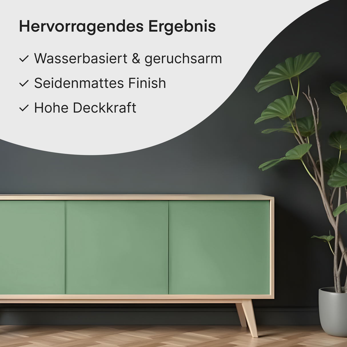 GRUNDMANN Acryllack: Premium 4-in-1 Lack, Buntlack und Möbelfarbe