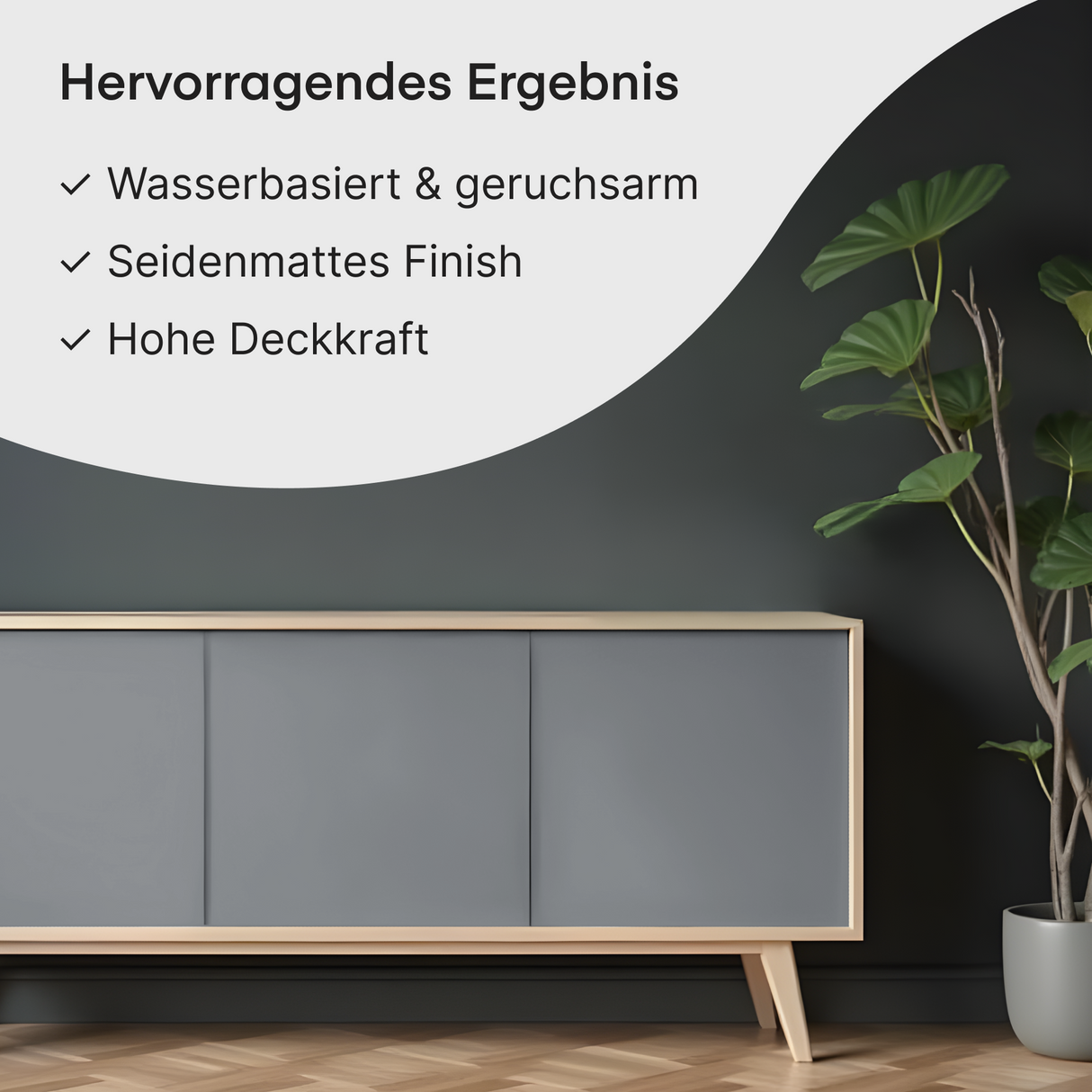 GRUNDMANN Acryllack: Premium 4-in-1 Lack, Buntlack und Möbelfarbe