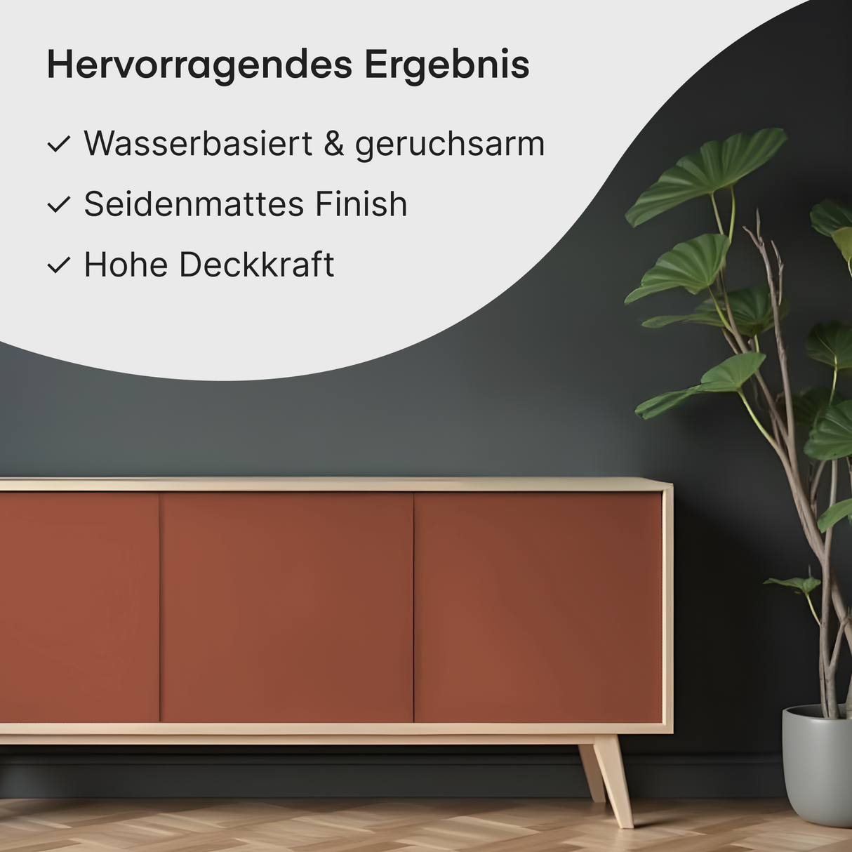 GRUNDMANN Acryllack: Premium 4-in-1 Lack, Buntlack und Möbelfarbe