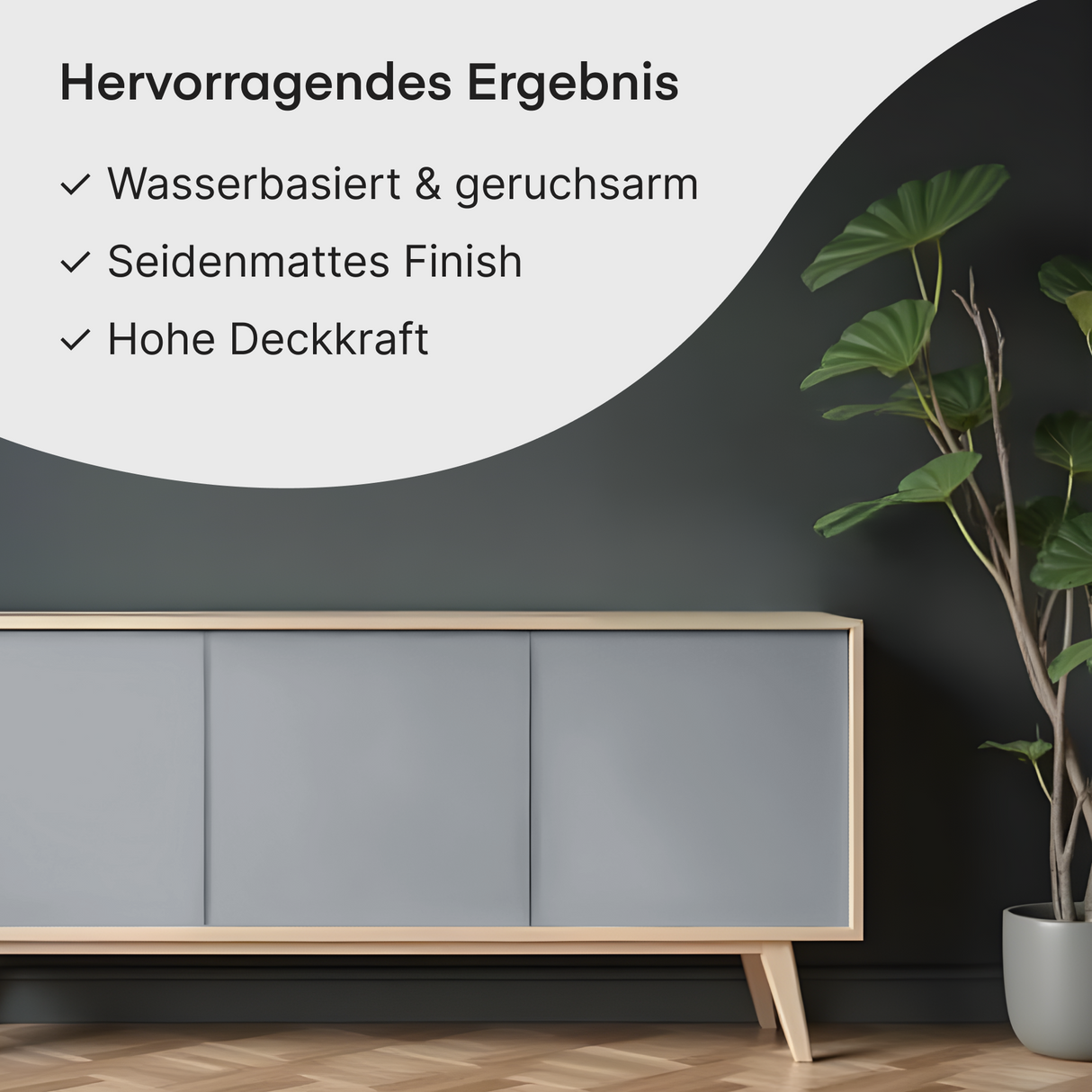 GRUNDMANN Acryllack: Premium 4-in-1 Lack, Buntlack und Möbelfarbe