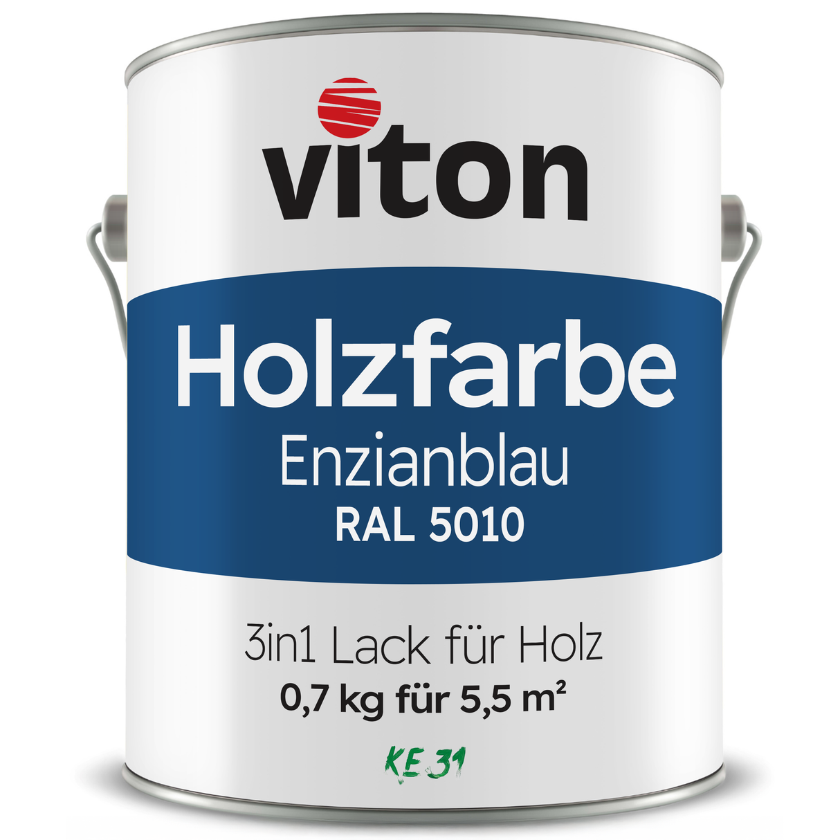 VITON Holzfarbe & Wetterschutzfarbe für Außen KE31 - 3in1 Grundierung & Deckfarbe
