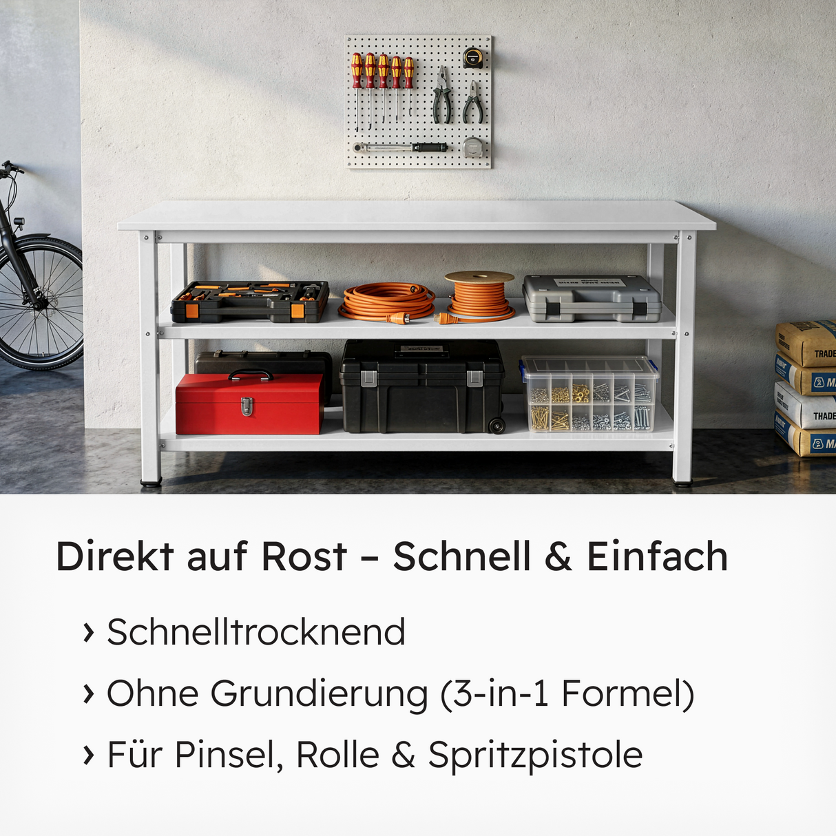 VITON Metallfarbe KE31: 3-in-1 inkl. Rostschutz & Grundierung