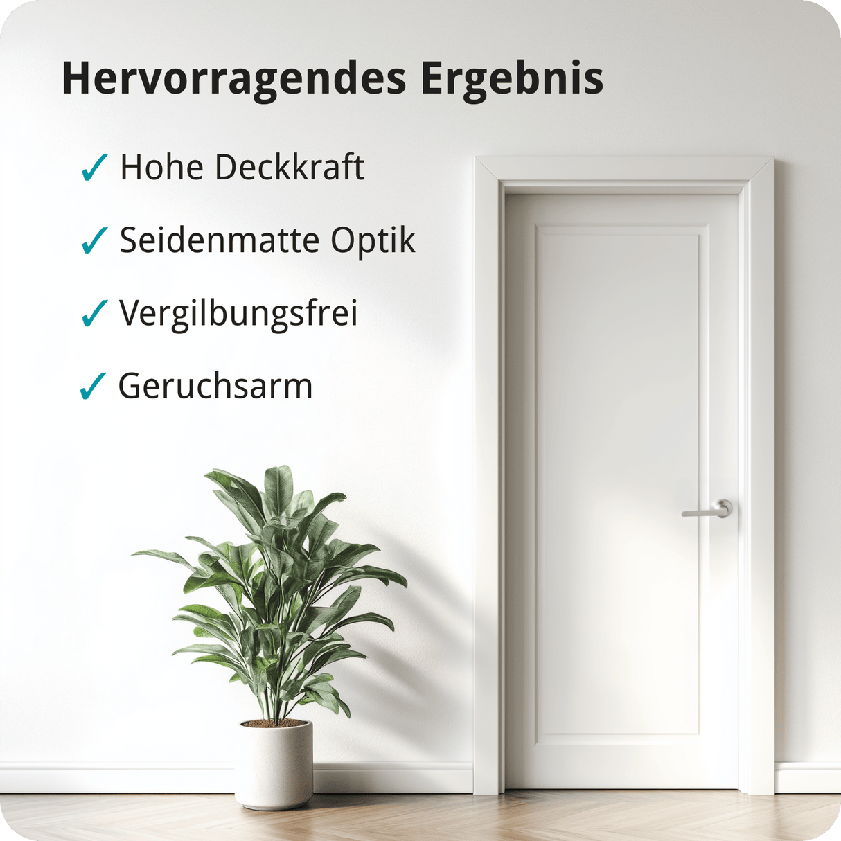 Berico Weisslack - Der universelle Weisslack für Innen und Außen - Warmes Weiss / Reinweiss 3.6 kg - Berico Farben