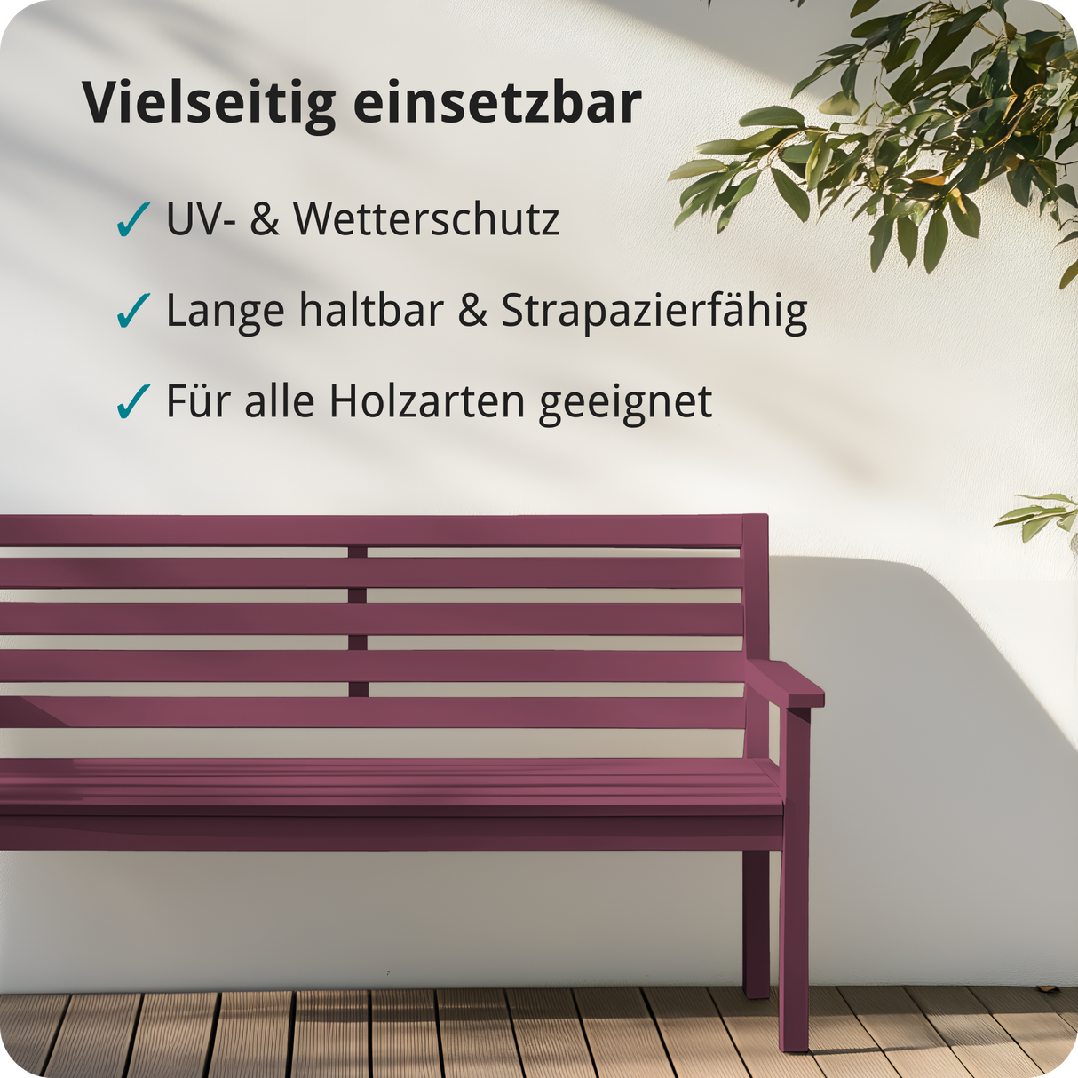 Berico Holzfarbe: 4-in-1 Holzlack für Innen und Außen