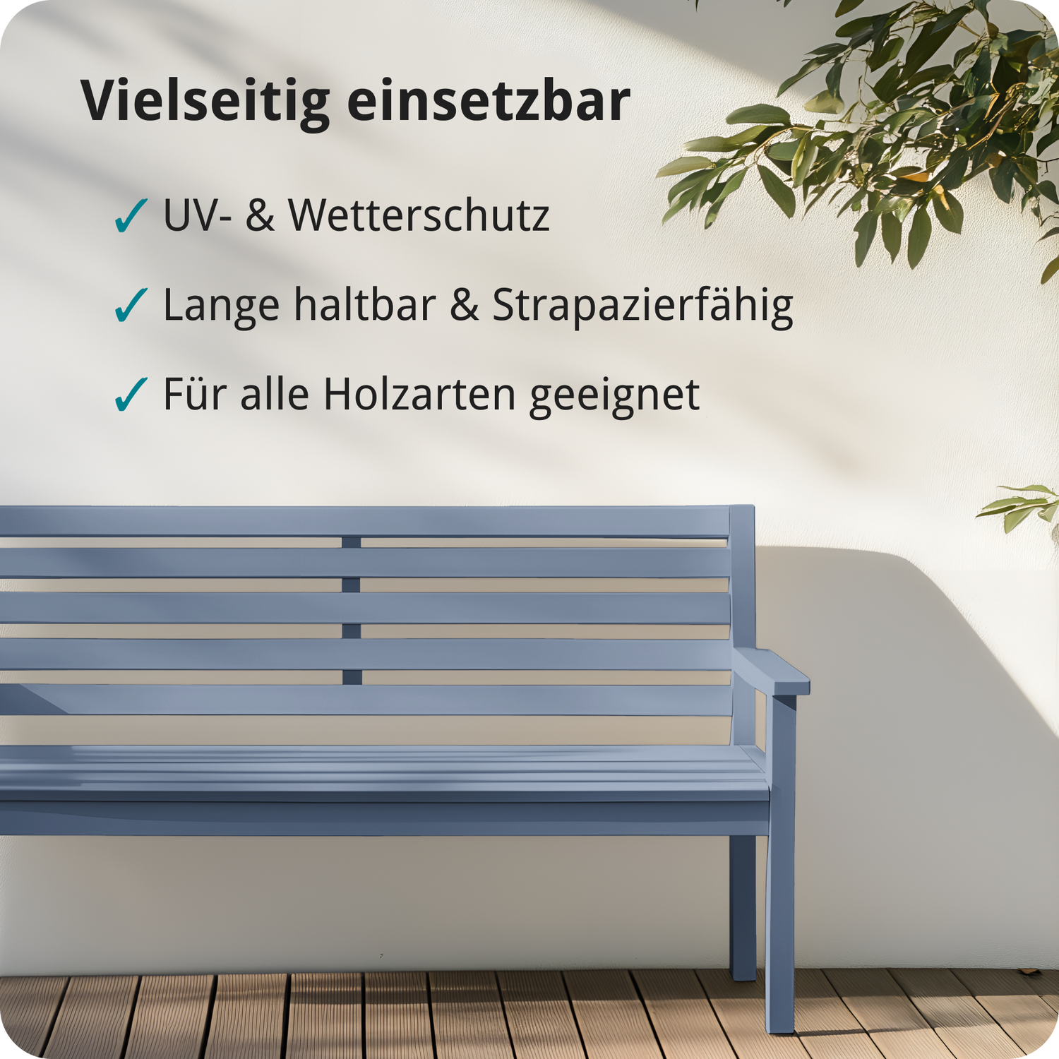 Berico Holzfarbe: 4-in-1 Holzlack für Innen und Außen