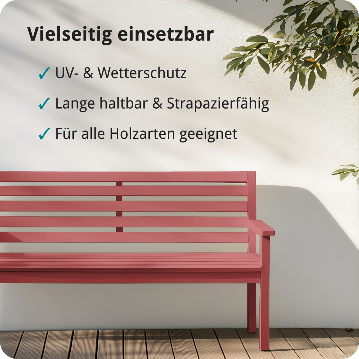 Berico Holzfarbe: 4-in-1 Holzlack für Innen und Außen