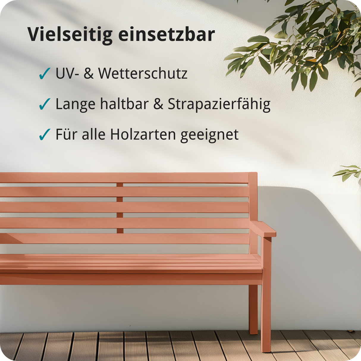 BERICO Holzfarbe: 4-in-1 Holzlack für Innen und Außen