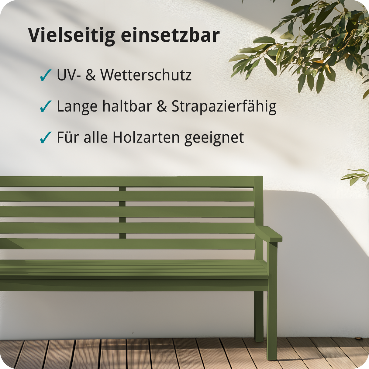 Berico Holzfarbe: 4-in-1 Holzlack für Innen und Außen