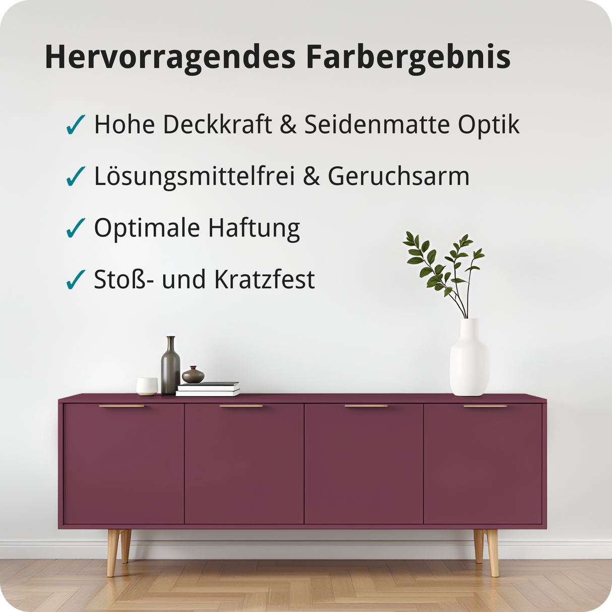 Berico Holzfarbe: 4-in-1 Holzlack für Innen und Außen