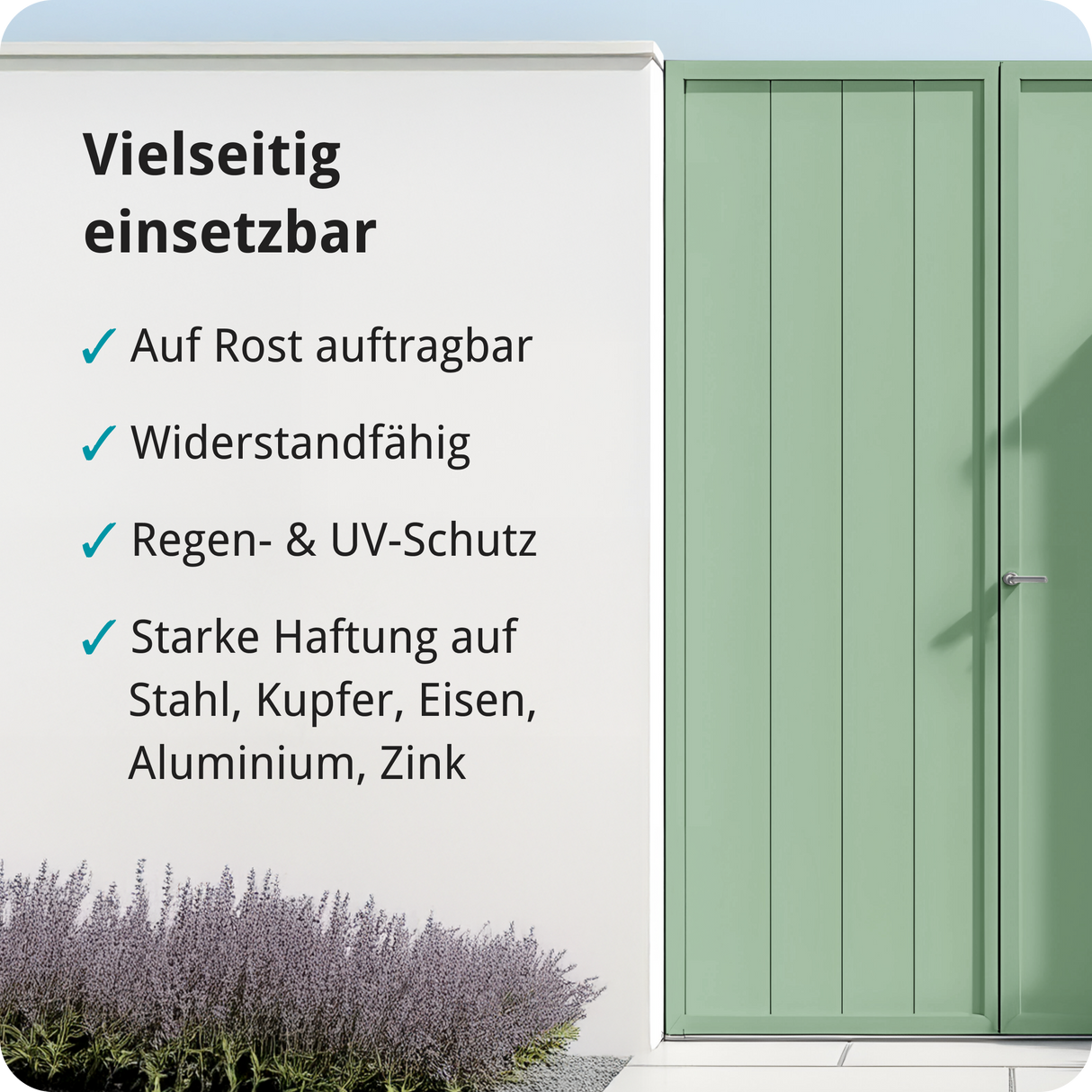 BERICO Metallfarbe: geruchsarmer und stark haftender 4-in-1 Lack