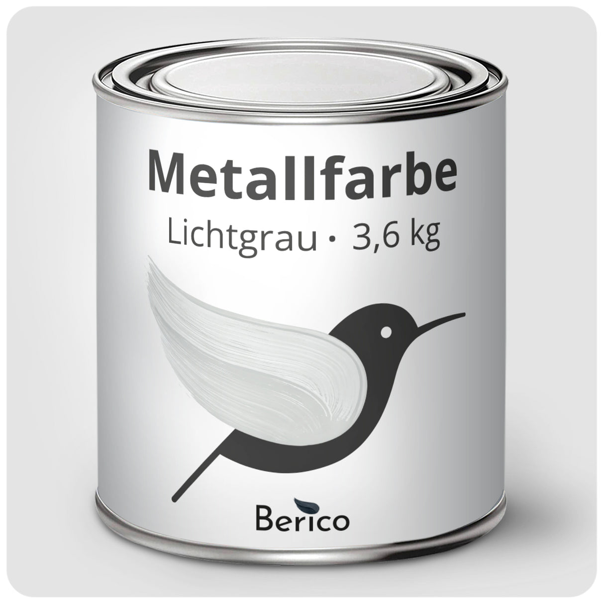 BERICO Metallfarbe: geruchsarmer und stark haftender 4-in-1 Lack