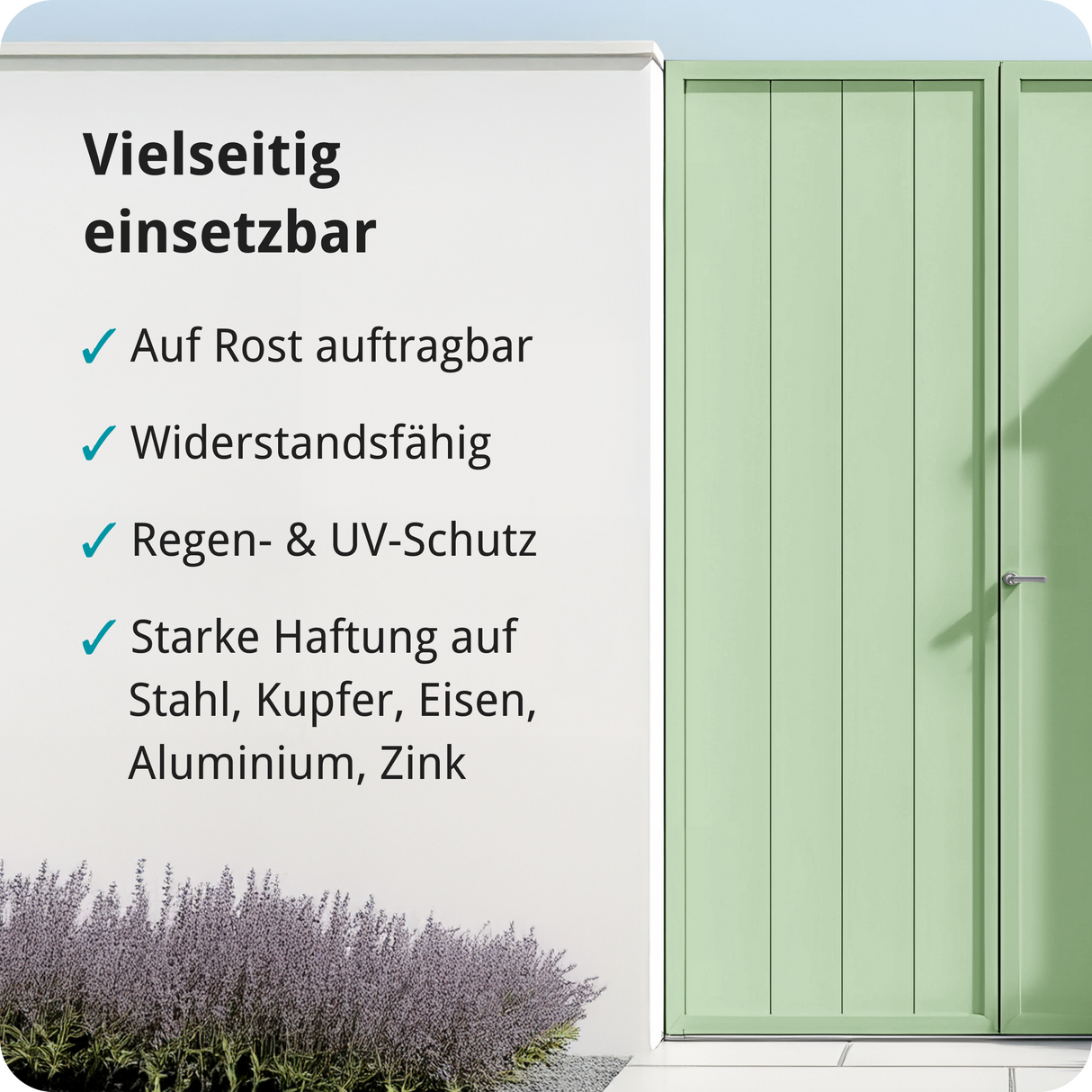 BERICO Metallfarbe: geruchsarmer und stark haftender 4-in-1 Lack