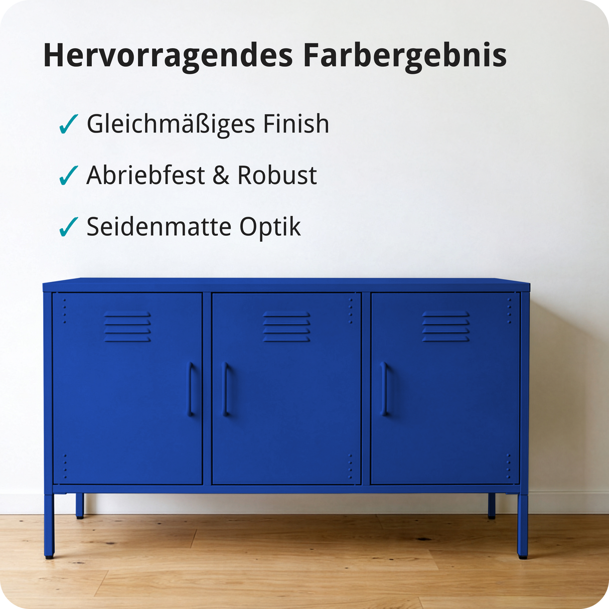 BERICO Metallfarbe: geruchsarmer und stark haftender 4-in-1 Lack