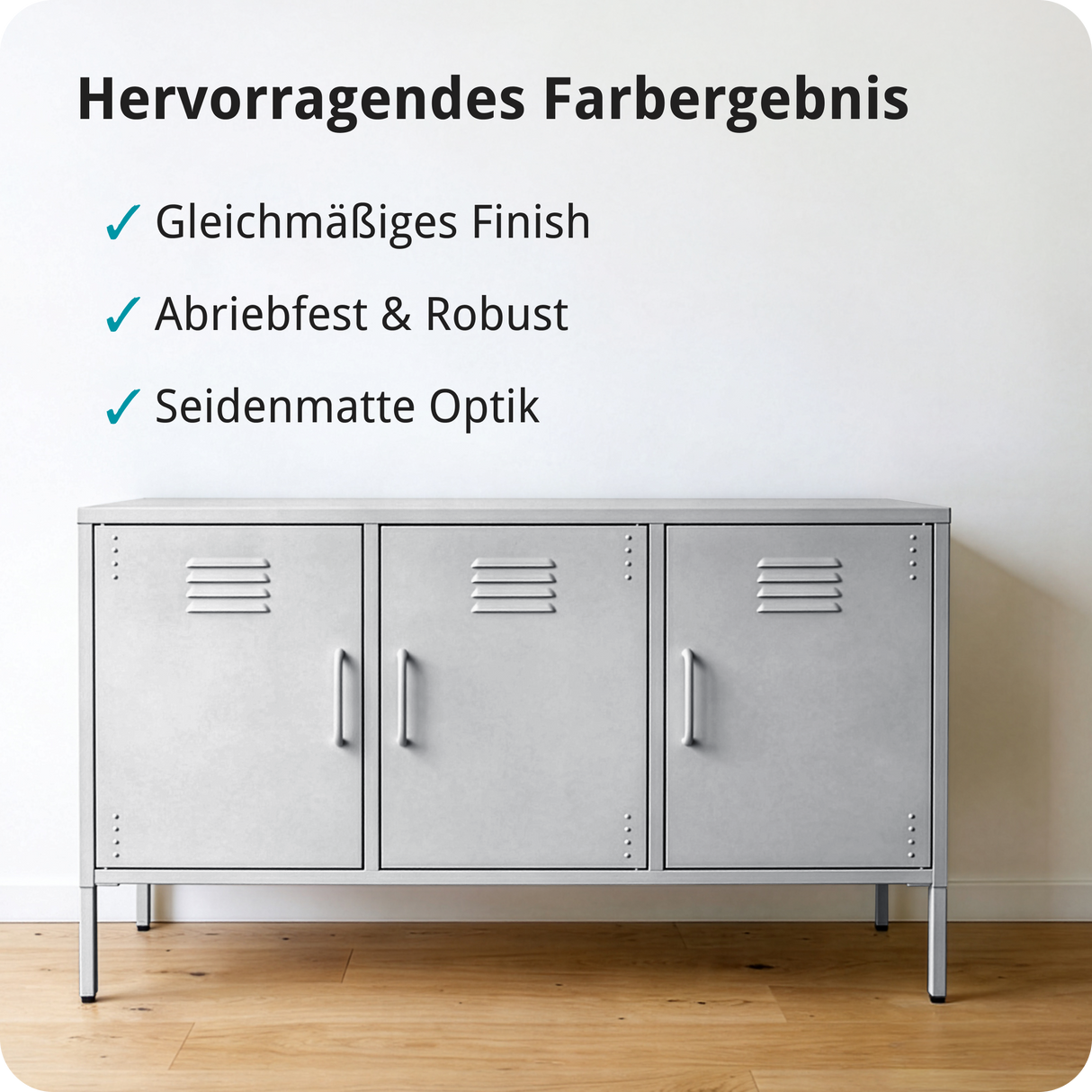 BERICO Metallfarbe: geruchsarmer und stark haftender 4-in-1 Lack