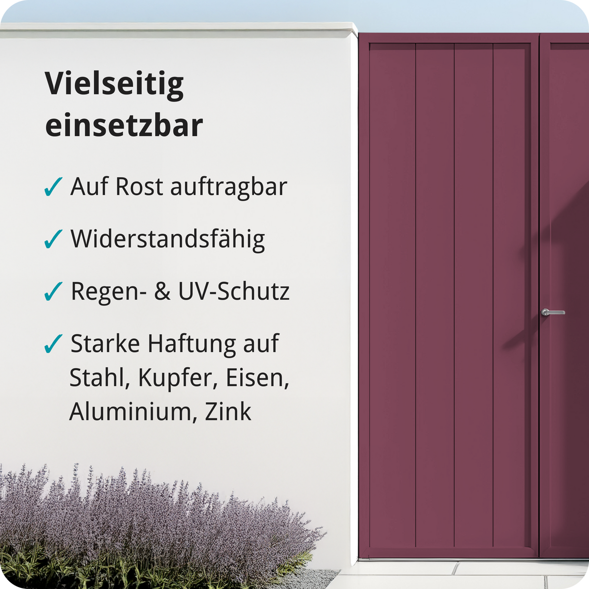 BERICO Metallfarbe: geruchsarmer und stark haftender 4-in-1 Lack