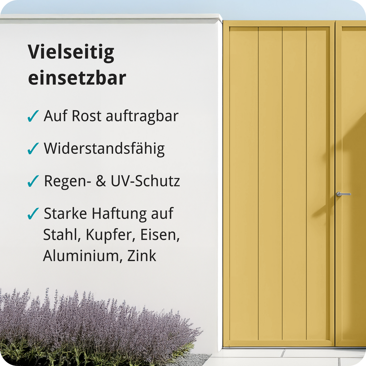 BERICO Metallfarbe: geruchsarmer und stark haftender 4-in-1 Lack