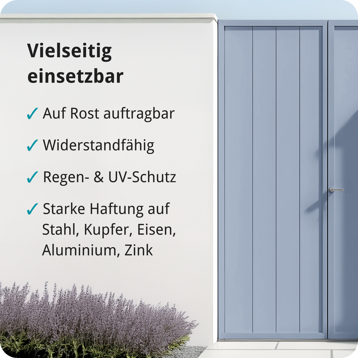 BERICO Metallfarbe: geruchsarmer und stark haftender 4-in-1 Lack