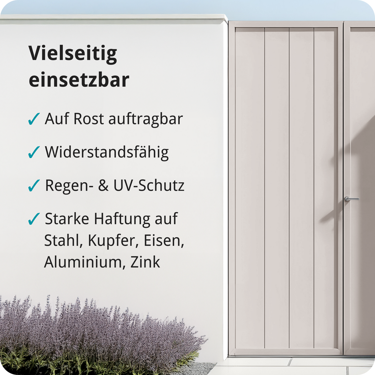 BERICO Metallfarbe: geruchsarmer und stark haftender 4-in-1 Lack