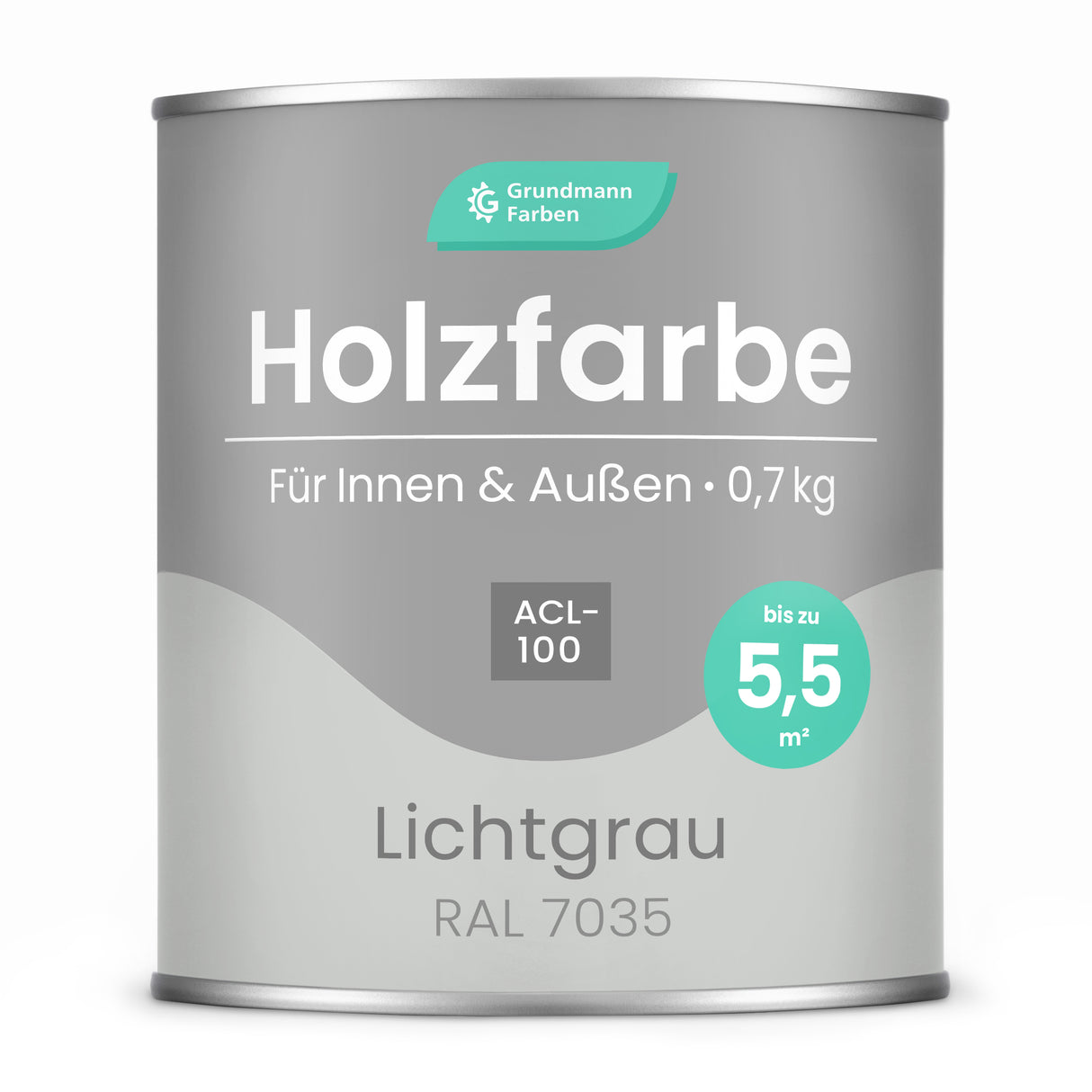 GRUNDMANN Holzfarbe & Wetterschutzfarbe: 4-in-1 Holzanstrich inkl. Grundierung