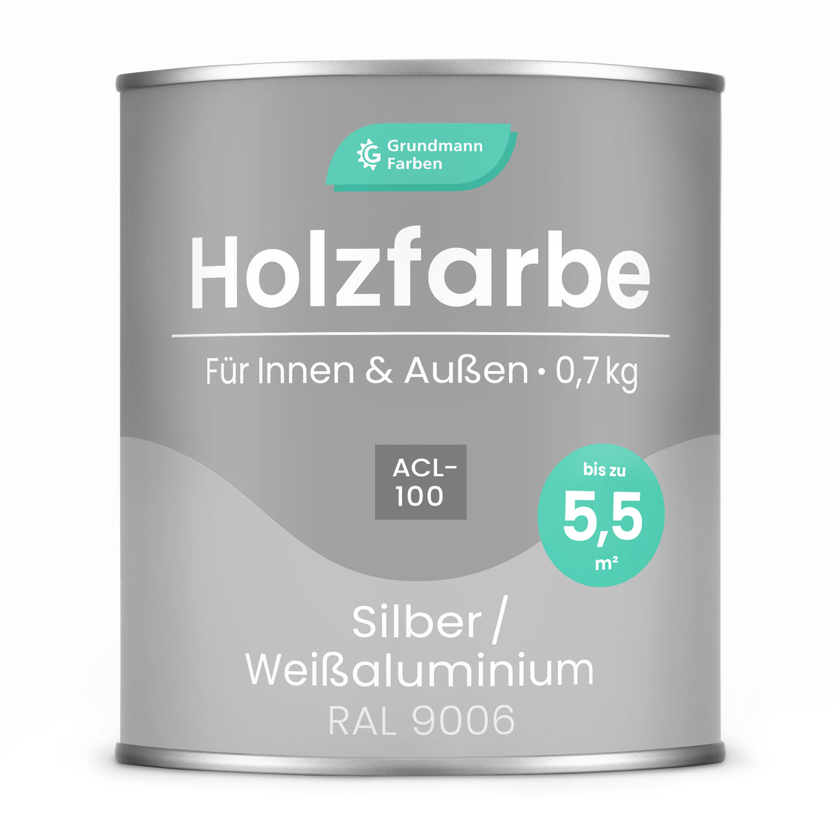 GRUNDMANN Holzfarbe & Wetterschutzfarbe: 4-in-1 Holzanstrich inkl. Grundierung