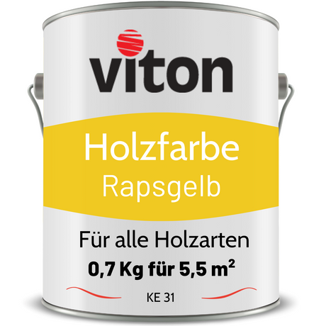 VITON Holzfarbe & Wetterschutzfarbe für Außen - 3in1 Grundierung & Deckfarbe