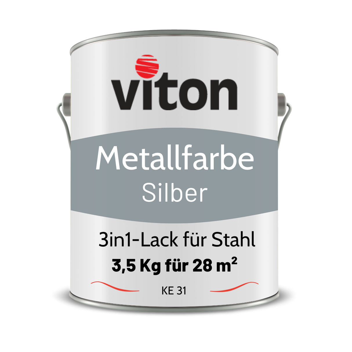 VITON Metallfarbe KE31: 3-in-1 inkl. Rostschutz & Grundierung