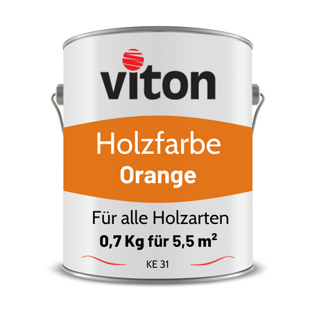 VITON Holzfarbe & Wetterschutzfarbe für Außen - 3in1 Grundierung & Deckfarbe