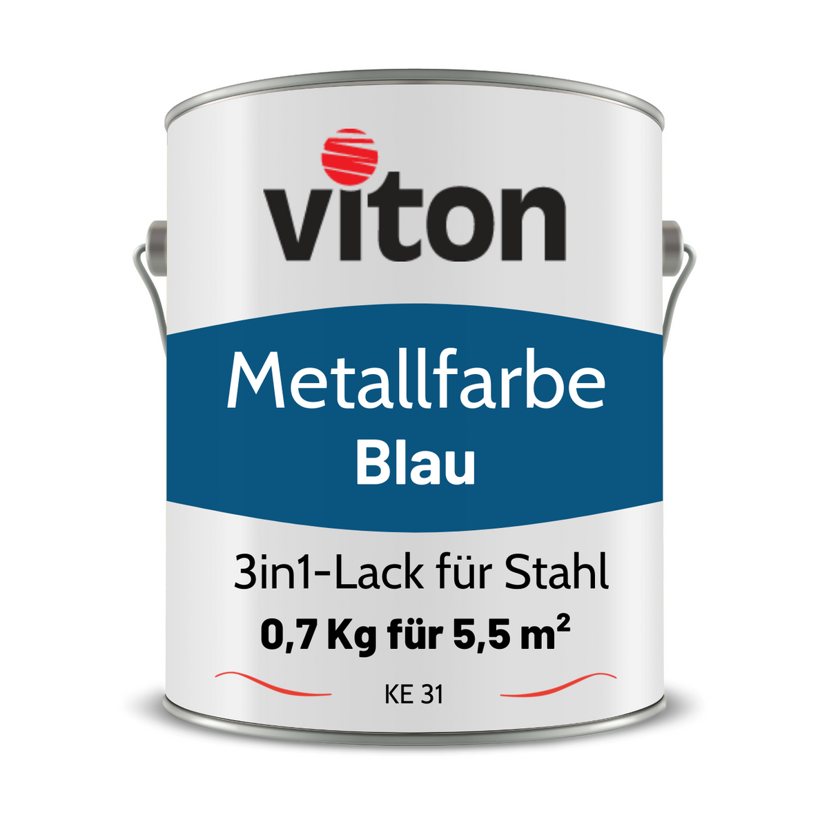 VITON Metallfarbe KE31: 3-in-1 inkl. Rostschutz & Grundierung
