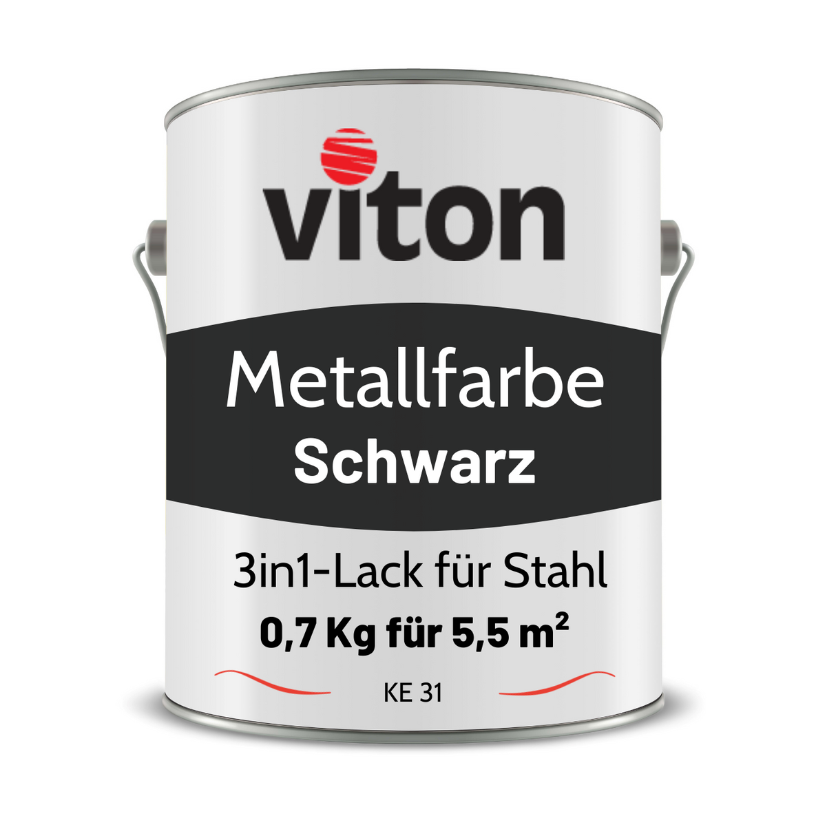 VITON Metallfarbe KE31: 3-in-1 inkl. Rostschutz & Grundierung