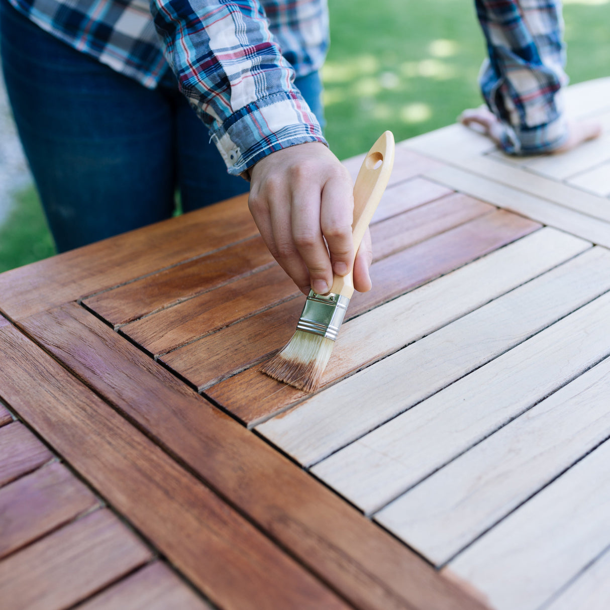 BELINKA Holzlasur: Premium Holzanstrich für Innen und Außen - Altholz 0.75 Liter - Berico Farben