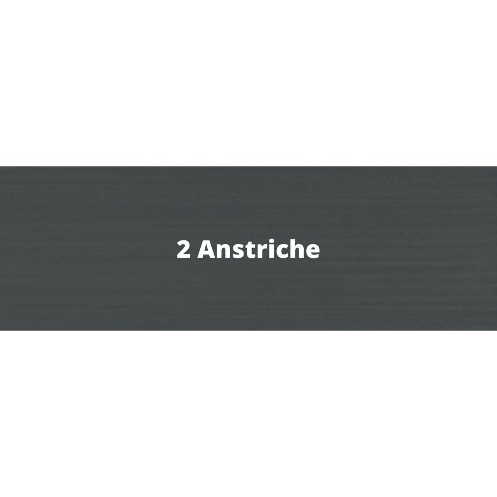 BELINKA Holzlasur: Premium Holzanstrich für Innen und Außen - Graphitgrau 0.75 Liter - Berico Farben