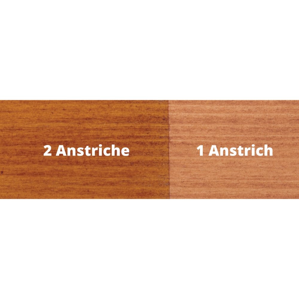 BELINKA Holzlasur: Premium Holzanstrich für Innen und Außen - Teak 0.75 Liter - Berico Farben