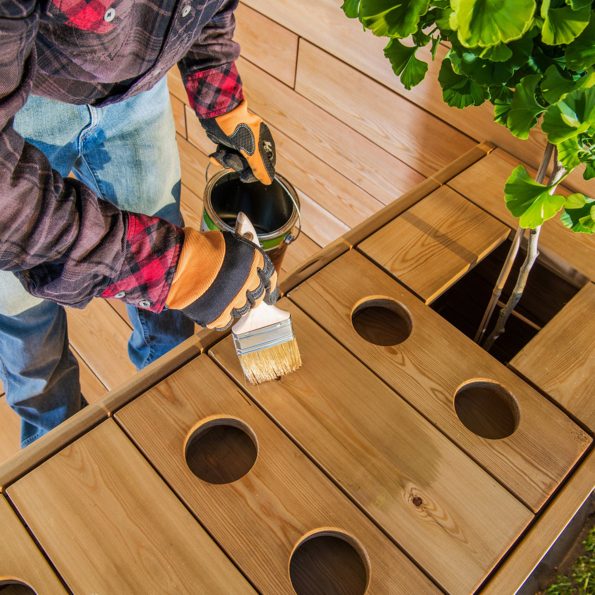 BELINKA Holzpflegeöl für Außen - mit starkem UV- und Wetterschutz - 0.5 Liter - Berico Farben