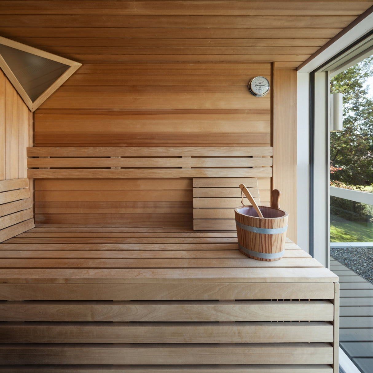 BELINKA Sauna-Holzöl: Paraffinöl zum Schutz von Saunaholz - 0.5 Liter - Berico Farben