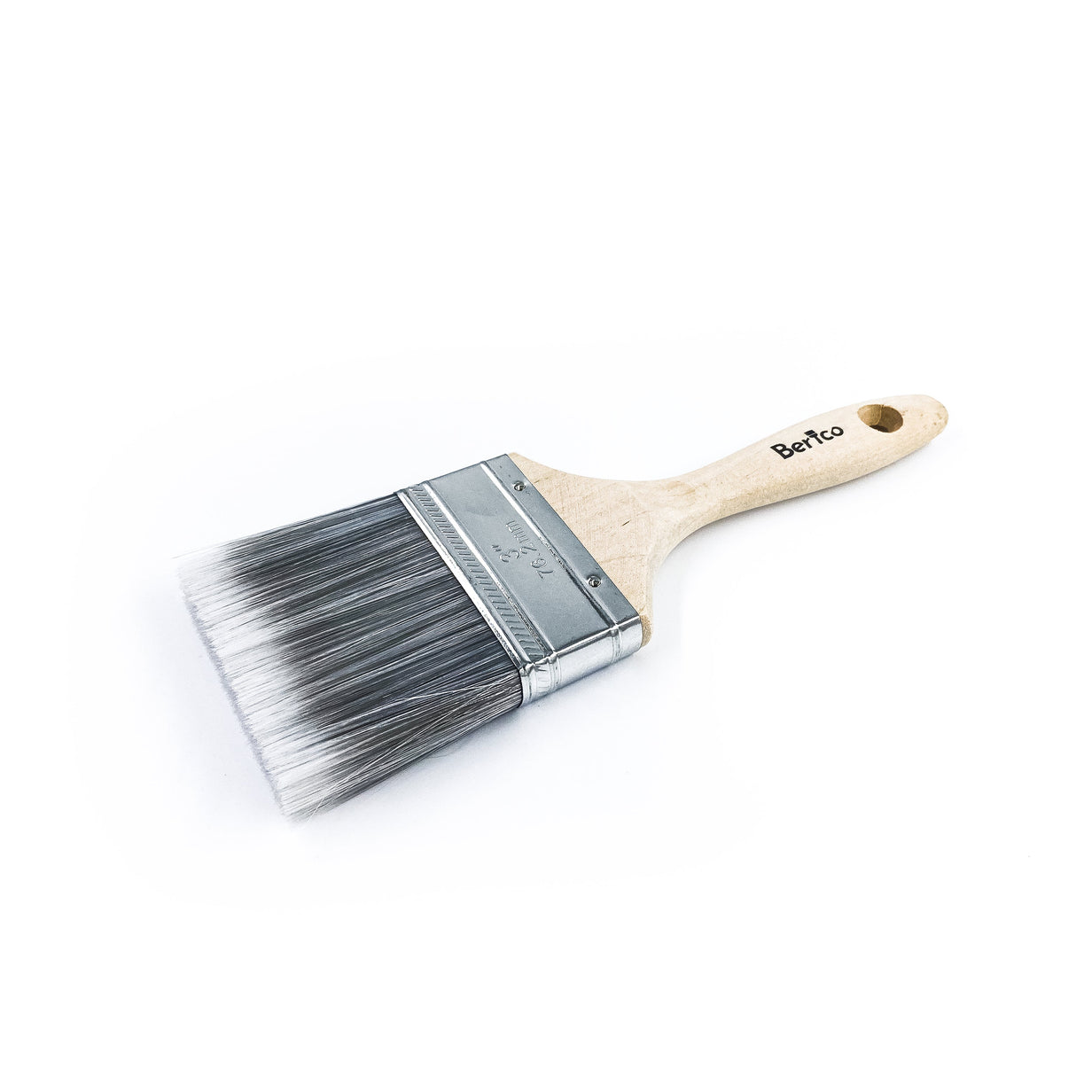 BERICO Flachpinsel mit Synthetikborsten – Für alle Lacke, Öle und Lasuren - 75 mm - Berico Farben