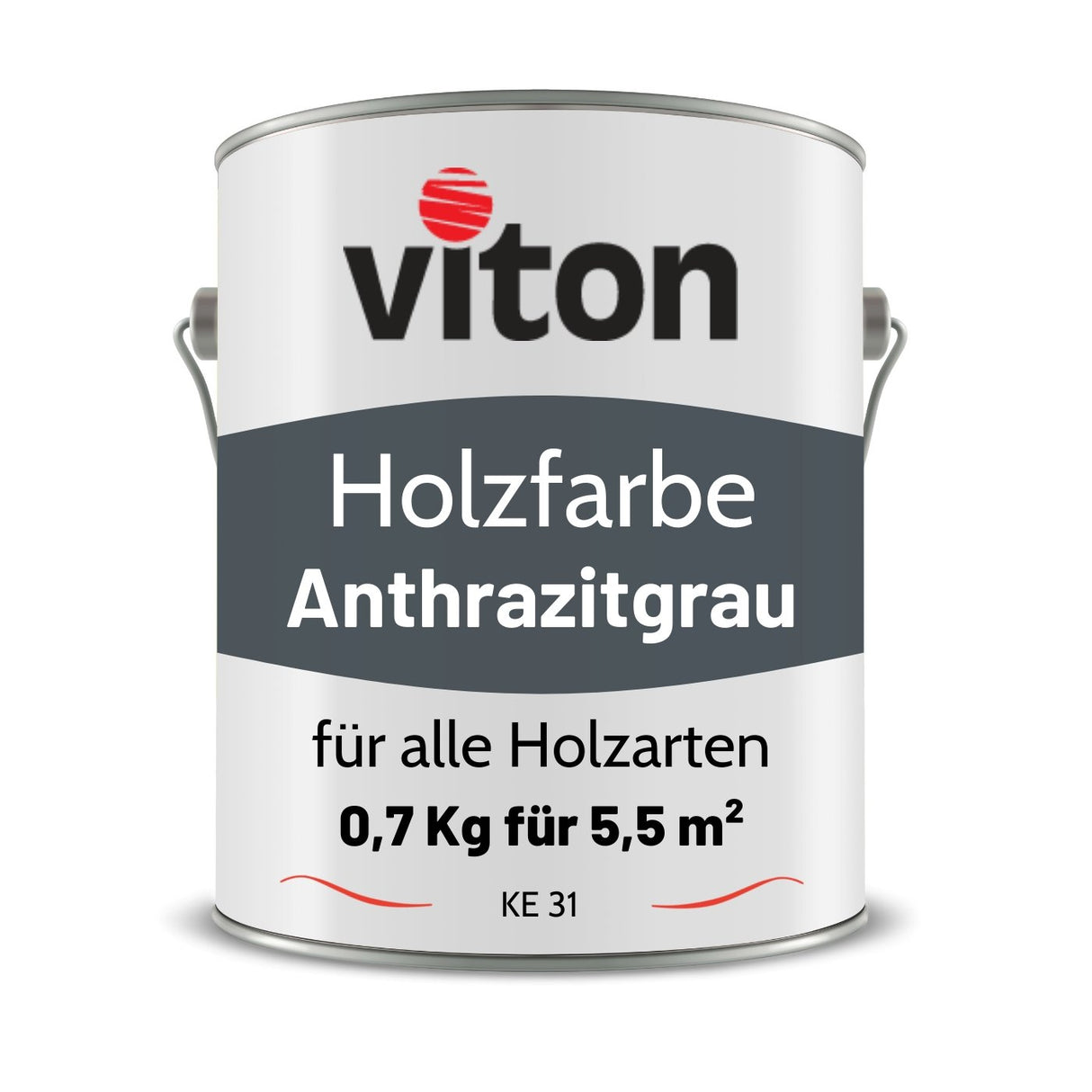VITON Holzfarbe & Wetterschutzfarbe für Außen - 3in1 Grundierung & Deckfarbe - RAL 1015 - Hellelfenbein 3.5 Kg - Berico Farben