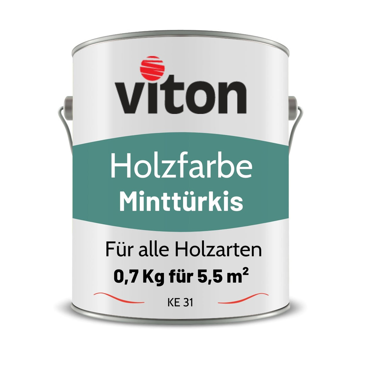 VITON Holzfarbe & Wetterschutzfarbe für Außen - 3in1 Grundierung & Deckfarbe - RAL 1015 - Hellelfenbein 3.5 Kg - Berico Farben