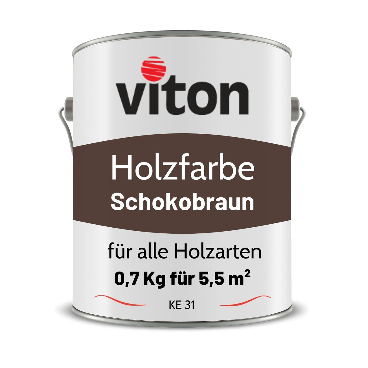 VITON Holzfarbe & Wetterschutzfarbe für Außen - 3in1 Grundierung & Deckfarbe - RAL 1015 - Hellelfenbein 3.5 Kg - Berico Farben